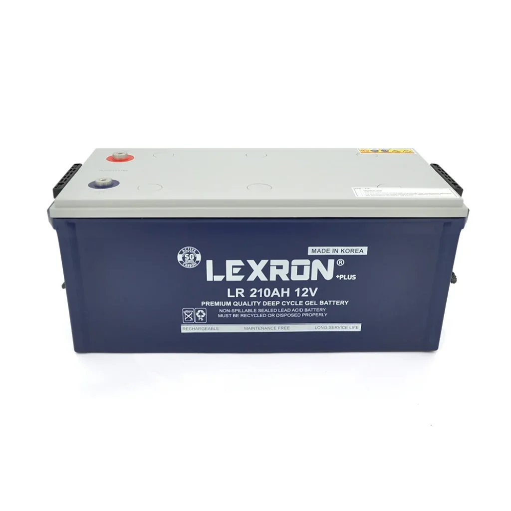 Акумуляторна батарея Lexron 12V 210AH (LR12-210/29822) AGM мультигель UA