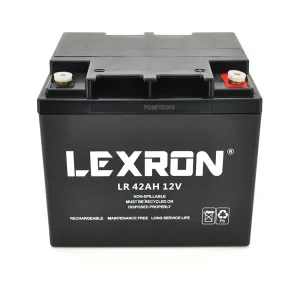 Акумуляторна батарея Lexron 12V 42AH (LR-12-42/29317) GEL UA