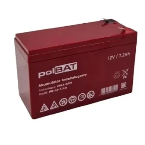 Аккумуляторная батарея PolBAT 12V 7.2AH (PB-12-7,2-A) AGM UA