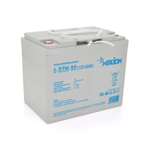 Акумуляторна батарея Merlion 12V 80AH (6-DZM-80/18092) AGM UA
