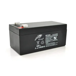 Акумуляторна батарея Ritar 12V 3.2AH Gray Case (RT1232/03223) AGM UA