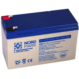 Аккумуляторная батарея Nordmark NMB12-7 12V 7Ah (NV820894) AGM UA