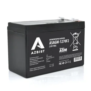 Аккумуляторная батарея Azbist 12V 7AH (ASAGM-1270F2/01350) AGM UA