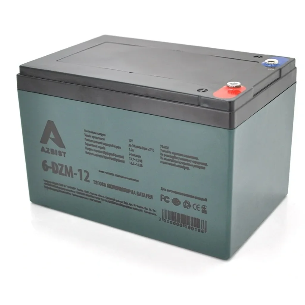 Аккумуляторная батарея Azbist 12V 12AH (6-DZM-12-M5B/18016) AGM UA