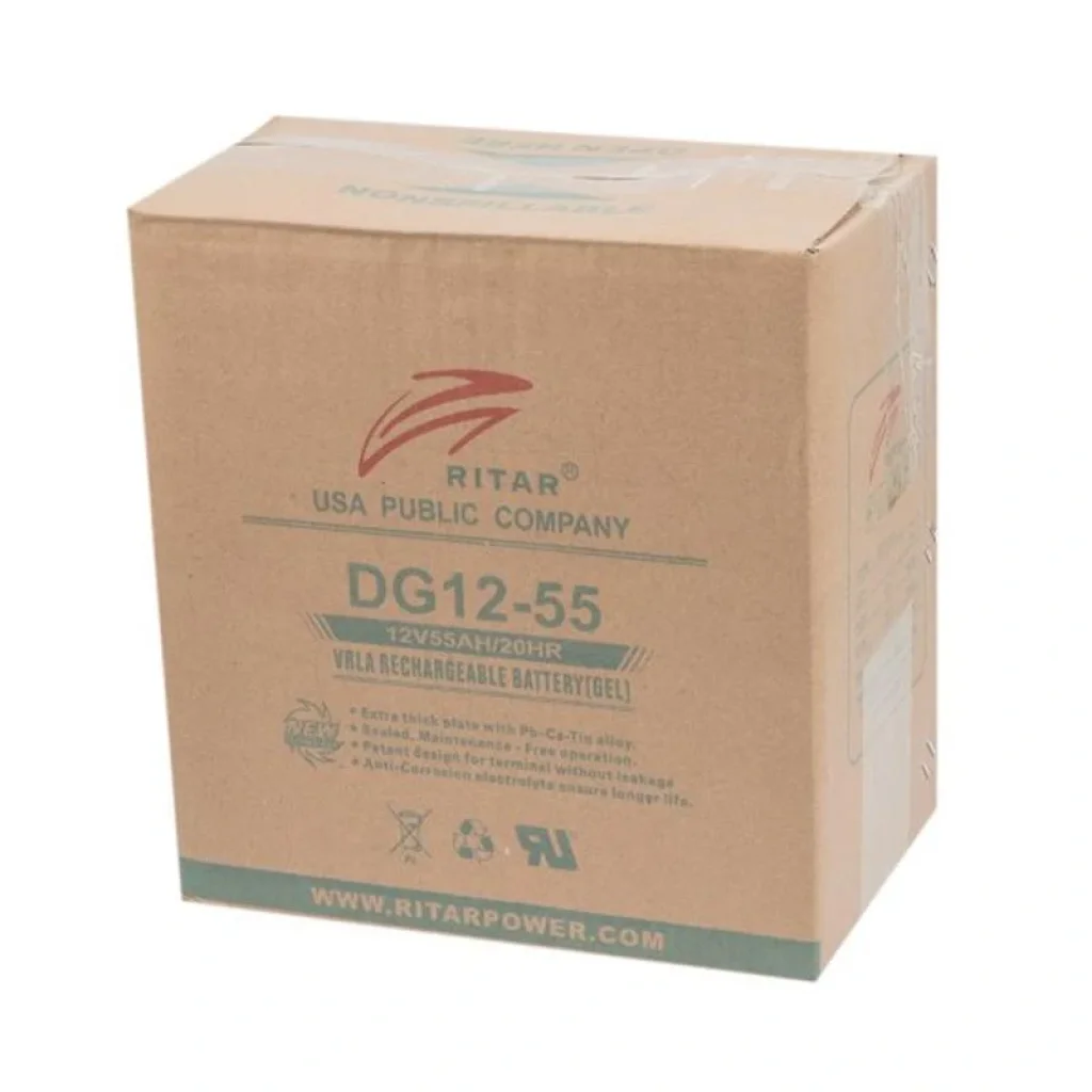 Акумуляторна батарея Ritar 12V 55AH (DG12-55) GEL UA