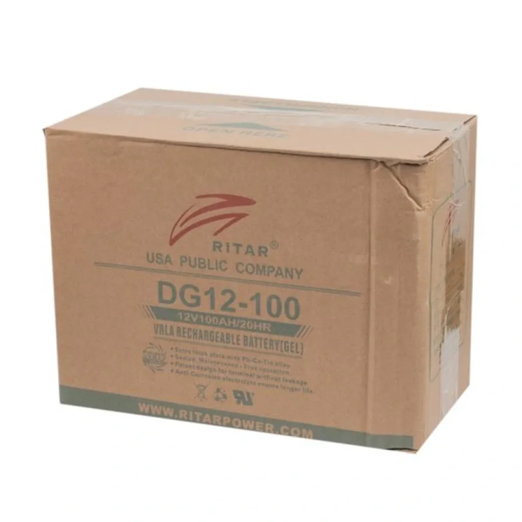 Акумуляторна батарея Ritar 12V 100AH (DG12-100) GEL UA