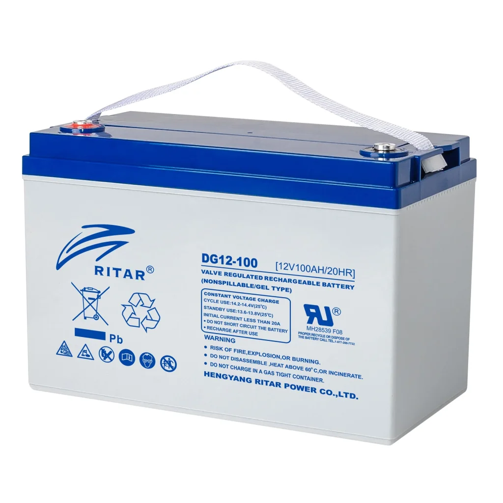 Акумуляторна батарея Ritar 12V 100AH (DG12-100) GEL UA