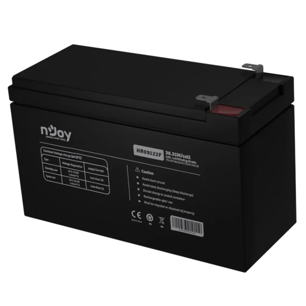 Аккумуляторная батарея Njoy HR09122F 12V 9AH (BTVACIUOCTH2FCN01B) AGM UA