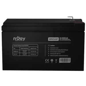 Акумуляторна батарея Njoy GP07122F 12V 7AH (BTVACGUOBTD2FCN01B) AGM UA