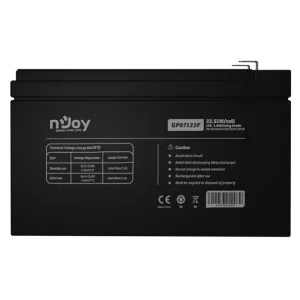 Акумуляторна батарея Njoy GP07122F 12V 7AH (BTVACGUOBTD2FCN01B) AGM UA