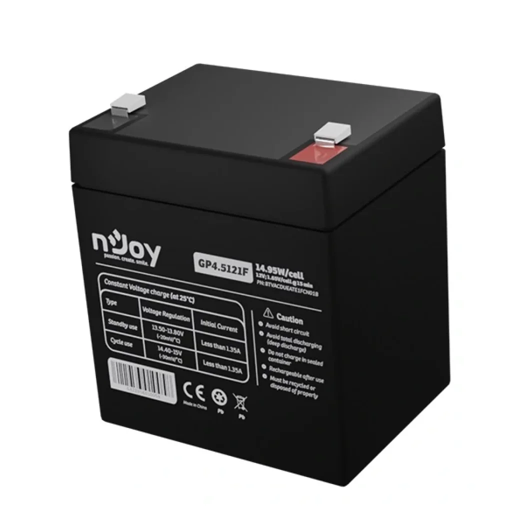 Аккумуляторная батарея Njoy GP4.5121F 12V 4.5AH (BTVACDUEATE1FCN01B) AGM UA