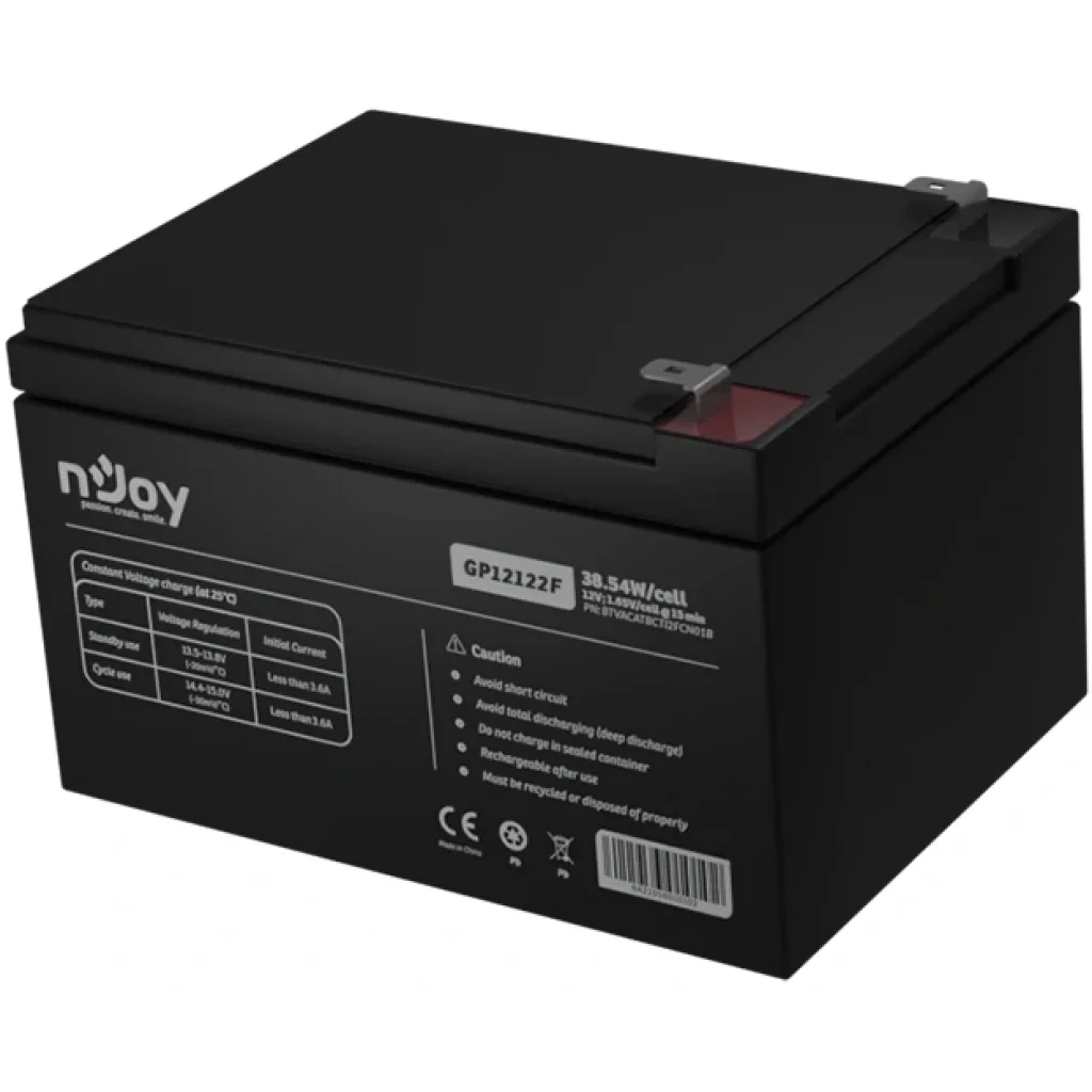 Акумуляторна батарея Njoy GP12122F 12V 12AH (BTVACATBCTI2FCN01B) AGM UA