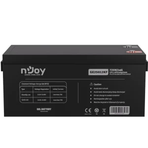 Аккумуляторная батарея Njoy GE25012KF 12V 250AH (BTVGCBEOGHYKFCW01B) GEL UA