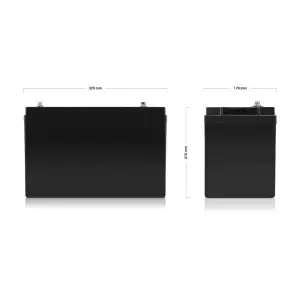 Акумуляторна батарея REAL-EL 12V 100AH (EL122200001) AGM UA
