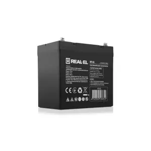 Акумуляторна батарея REAL-EL 12V 55AH (EL122220002) AGM UA