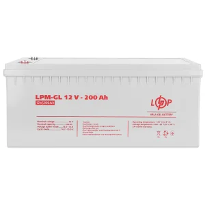 Акумуляторна батарея LogicPower 12V 200AH (LPM-GL 12 - 200 AH) GEL, LP4156 UA