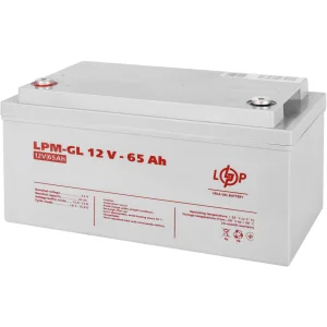 Акумуляторна батарея LogicPower 12V 65AH (LPM-GL 12 - 65 AH) GEL, LP3869 UA