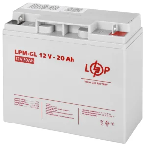 Акумуляторна батарея LogicPower 12V 20AH (LPM-GL 12 - 20 AH) GEL, LP5214 UA
