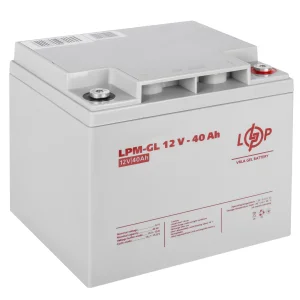 Акумуляторна батарея LogicPower 12V 40AH (LPM-GL 12 - 40 AH) GEL, LP4154 UA