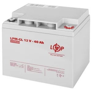 Акумуляторна батарея LogicPower 12V 40AH (LPM-GL 12 - 40 AH) GEL, LP4154 UA