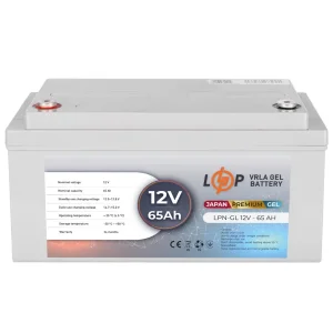 Акумуляторна батарея Logicpower LPN-GL 12V - 65 Ah GEL, LP13718 UA