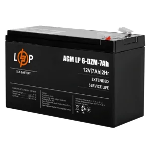 Аккумуляторная батарея LogicPower 12V 7AH (LP 6-DZM-7 Ah) AGM, lp16152 UA