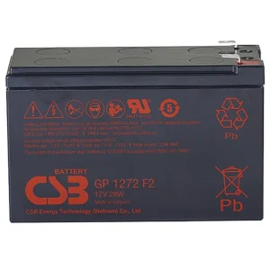 Аккумуляторная батарея CSB 12V 7.2AH (GP1272, 28W) AGM, GP1272F2(28W) UA