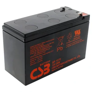Акумуляторна батарея CSB 12V 7.2AH (GP1272, 28W) AGM, GP1272F2(28W) UA