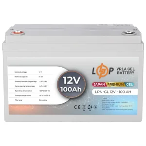 Акумуляторна батарея Logicpower LPN-GL 12V - 100 Ah GEL, LP13719 UA