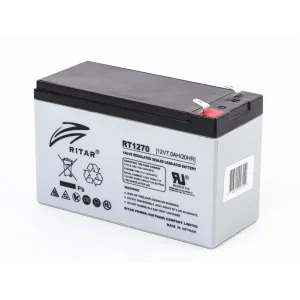 Акумуляторна батарея Ritar 12V 7Ah (RT1270) AGM UA