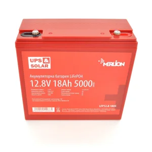 Аккумуляторная батарея Merlion 12.8V 18AH (LFP12.8-18US/14086) LiFePO4 UA