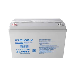 Акумуляторна батарея Prologix 12V 100AH (PL12-100GEL) GEL UA