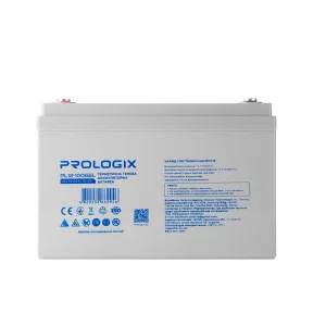 Акумуляторна батарея Prologix 12V 100AH (PL12-100GEL) GEL UA