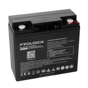 Акумуляторна батарея Prologix 12V 18AH (PL12-18) AGM UA