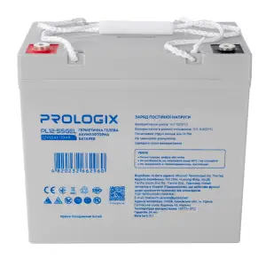 Аккумуляторная батарея Prologix 12V 55AH (PL12-55GEL) GEL UA