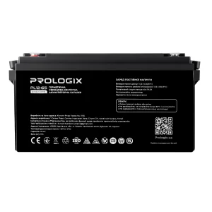 Акумуляторна батарея Prologix 12V 65AH (PL12-65) AGM UA