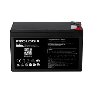 Акумуляторна батарея Prologix 12V 7AH (PL12-7) AGM UA