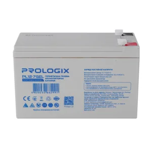 Акумуляторна батарея Prologix 12V 7AH (PL12-7GEL) GEL UA