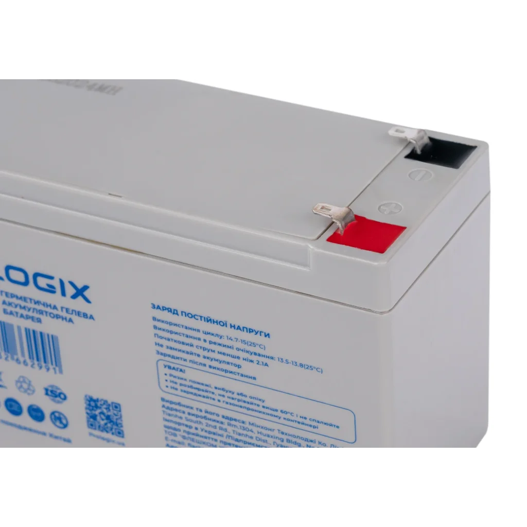 Акумуляторна батарея Prologix 12V 7AH (PL12-7GEL) GEL UA
