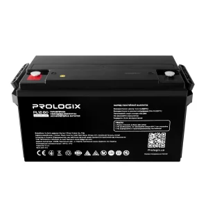 Акумуляторна батарея Prologix 12V 80AH (PL12-80) AGM UA
