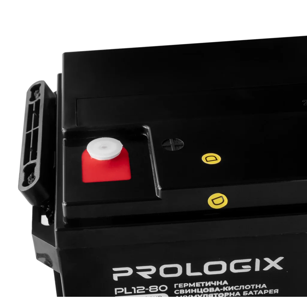 Акумуляторна батарея Prologix 12V 80AH (PL12-80) AGM UA