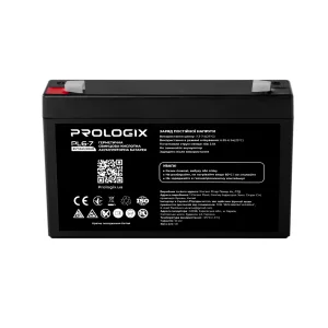 Акумуляторна батарея Prologix 6V 7AH (PL6-7) AGM UA