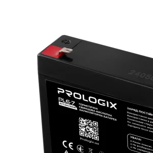 Акумуляторна батарея Prologix 6V 7AH (PL6-7) AGM UA