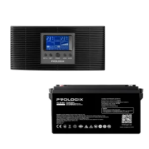 Комплект резервного живлення Prologix 800 (PLP800XL) + АКБ PL12-80, AGM, PLP800XL + PL12-80 UA