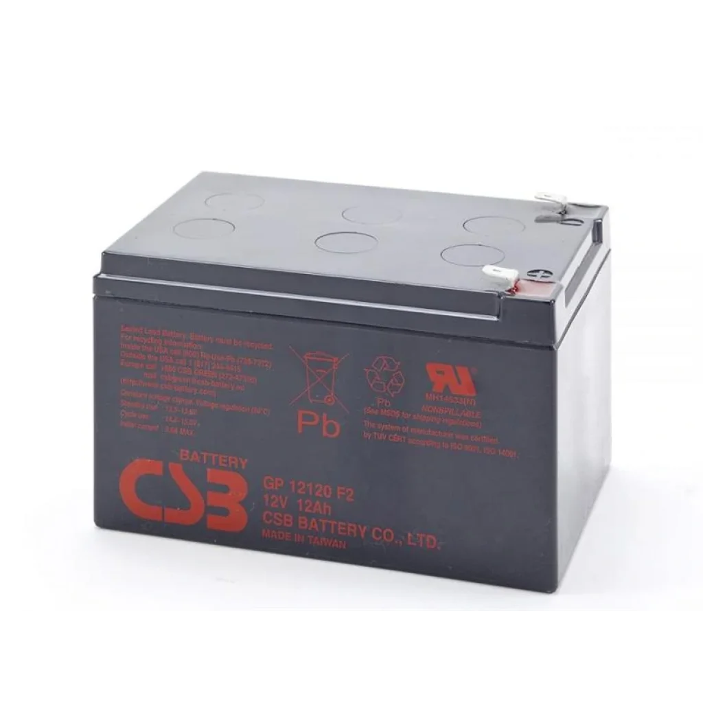 Аккумуляторная батарея CSB 12V 12 AH (GP12120) AGM UA