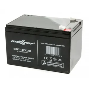 Акумуляторна батарея Maxxter 12V 12AH (MBAT-12V12AH) AGM UA