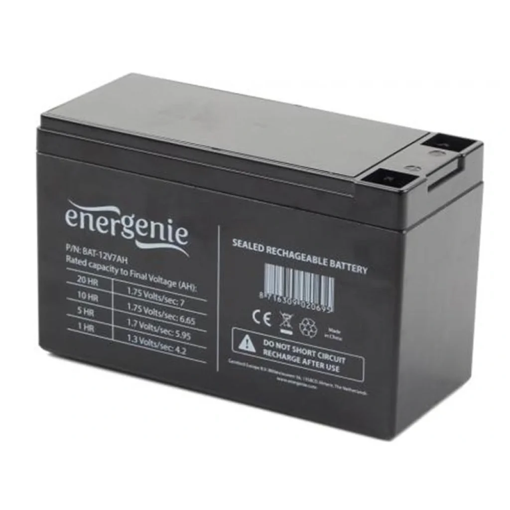 Аккумуляторная батарея EnerGenie 12V 7.5AH (BAT-12V7.5AH) AGM UA