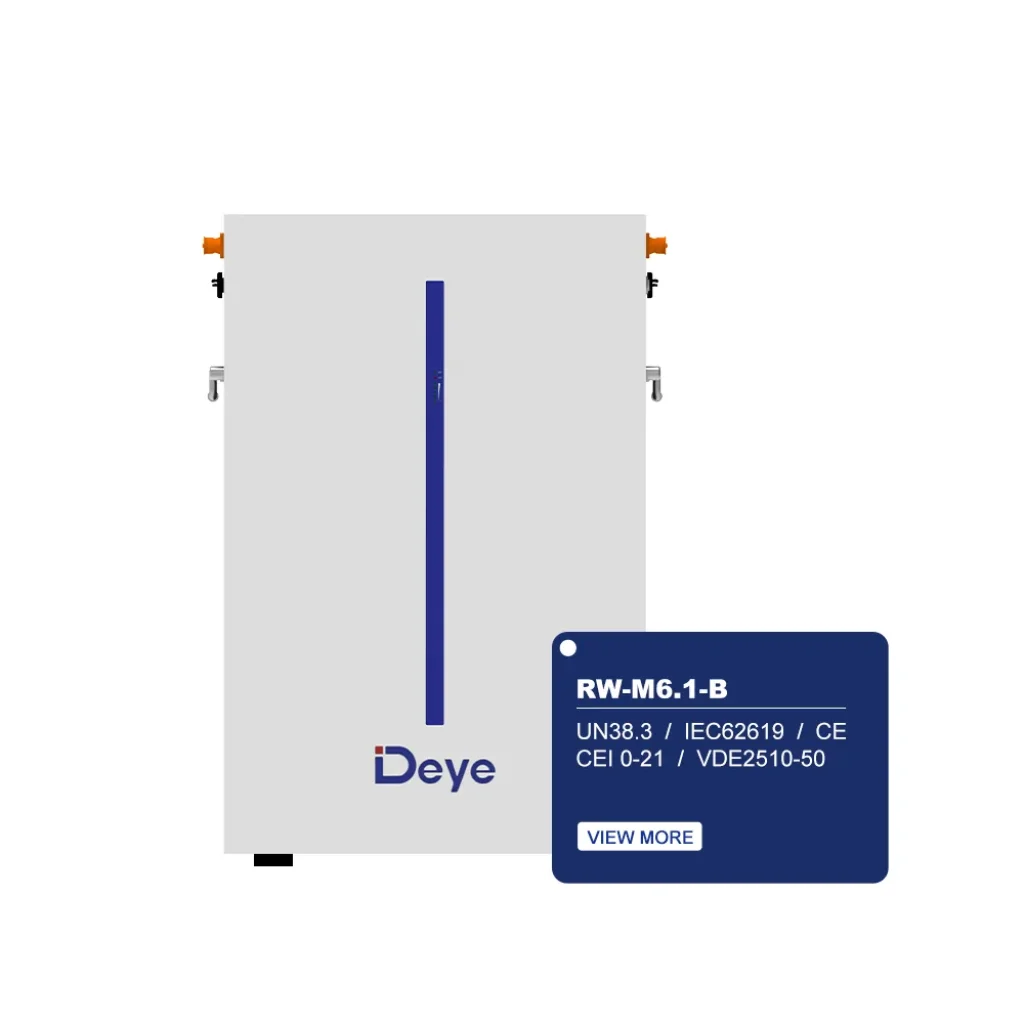 Аккумуляторная батарея Deye RW-M6.1-B 51.2V 120AH UA