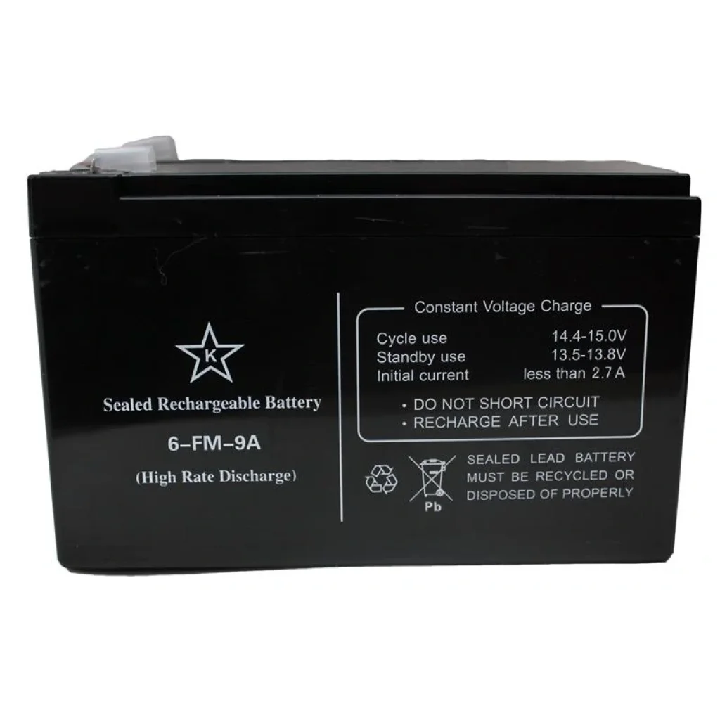 Акумуляторна батарея KSTAR 12V 9AH (6-FM-9A) AGM UA