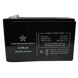 Акумуляторна батарея KSTAR 12V 9AH (6-FM-9A) AGM UA